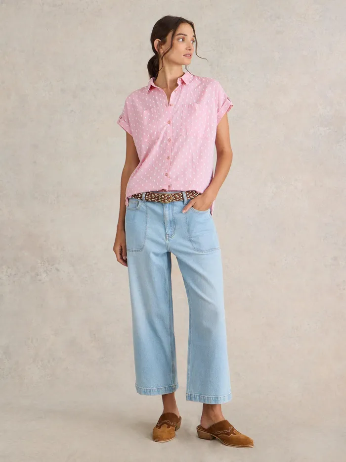 Women White Stuff Clothing Ellie Organic Cotton Shirt Women White Stuff Clothing Ellie Organic Cotton Shirt