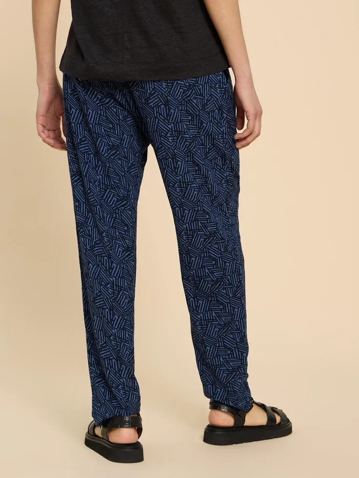 Women White Stuff Clothing Maison Eco Vero Printed Jersey Trouser Women White Stuff Clothing Maison Eco Vero Printed Jersey Trouser