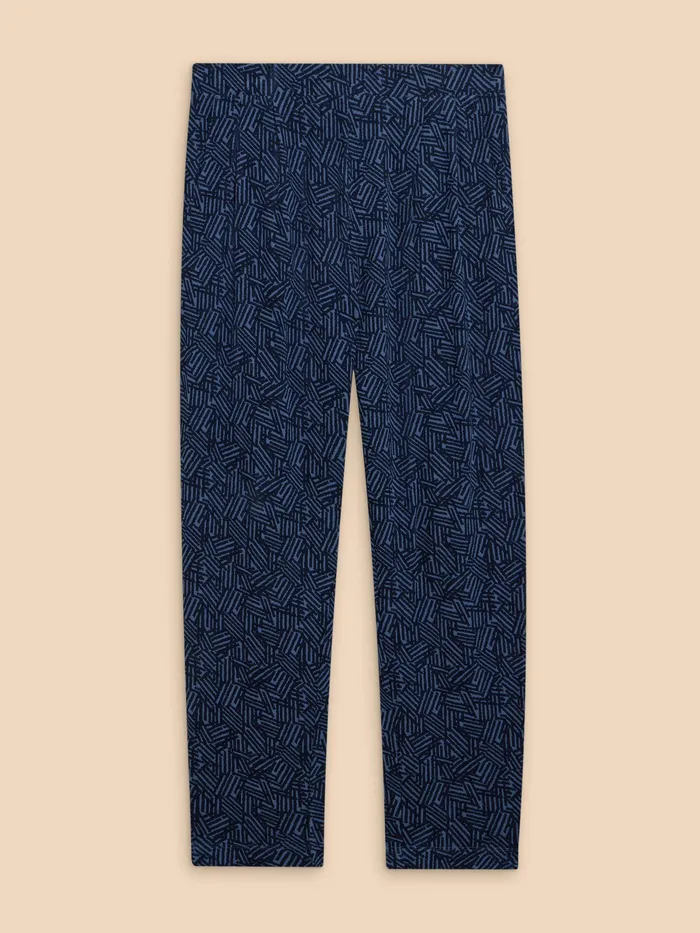 Women White Stuff Clothing Maison Eco Vero Printed Jersey Trouser Women White Stuff Clothing Maison Eco Vero Printed Jersey Trouser