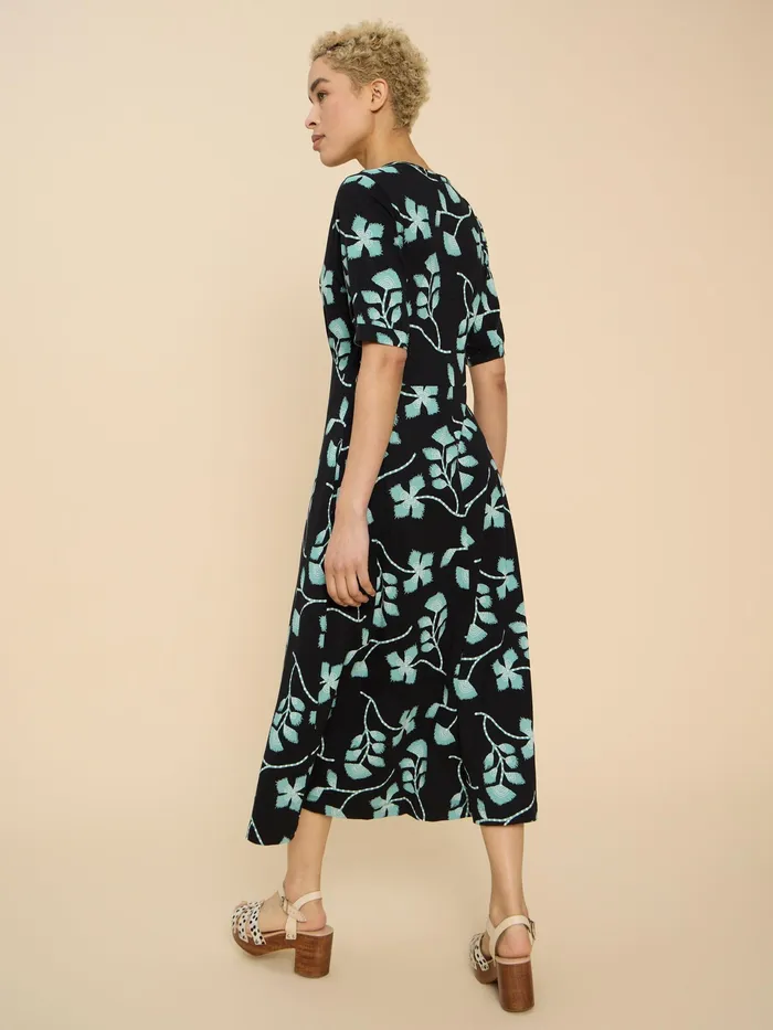 Women White Stuff Clothing Megan Printed Jersey Midi Dress Women White Stuff Clothing Megan Printed Jersey Midi Dress