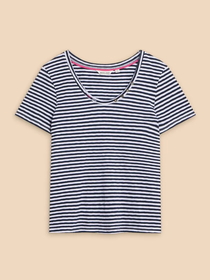 Women White Stuff Clothing NADIA SS SCOOP NECK TEE Women White Stuff Clothing NADIA SS SCOOP NECK TEE