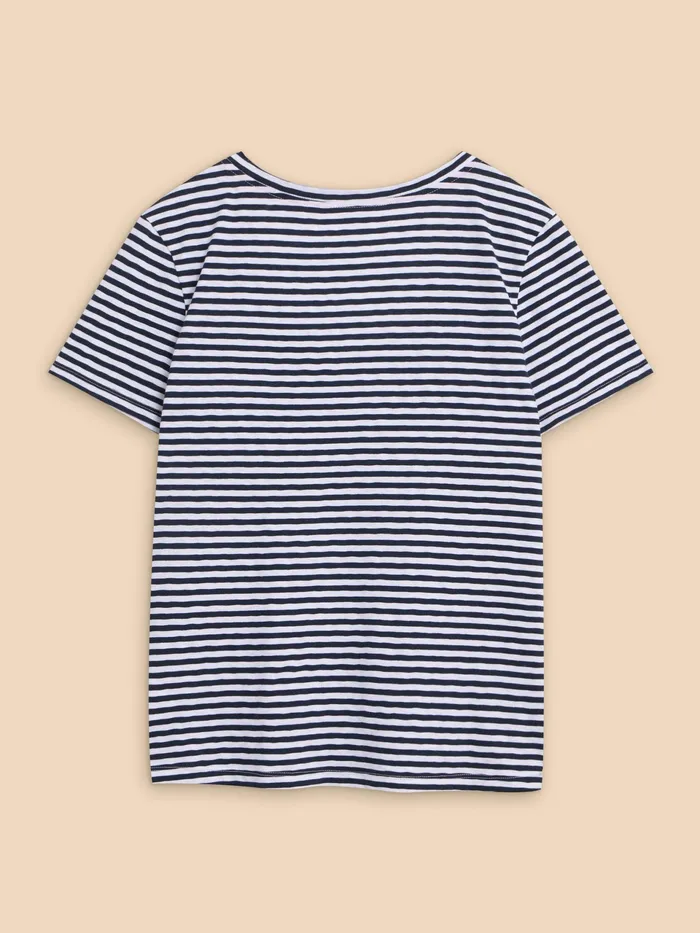 Women White Stuff Clothing NADIA SS SCOOP NECK TEE Women White Stuff Clothing NADIA SS SCOOP NECK TEE