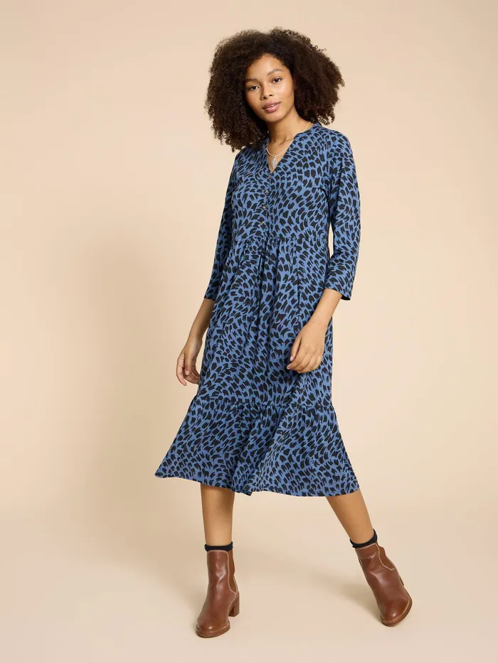 Women White Stuff Clothing Naya Print Jersey Dress