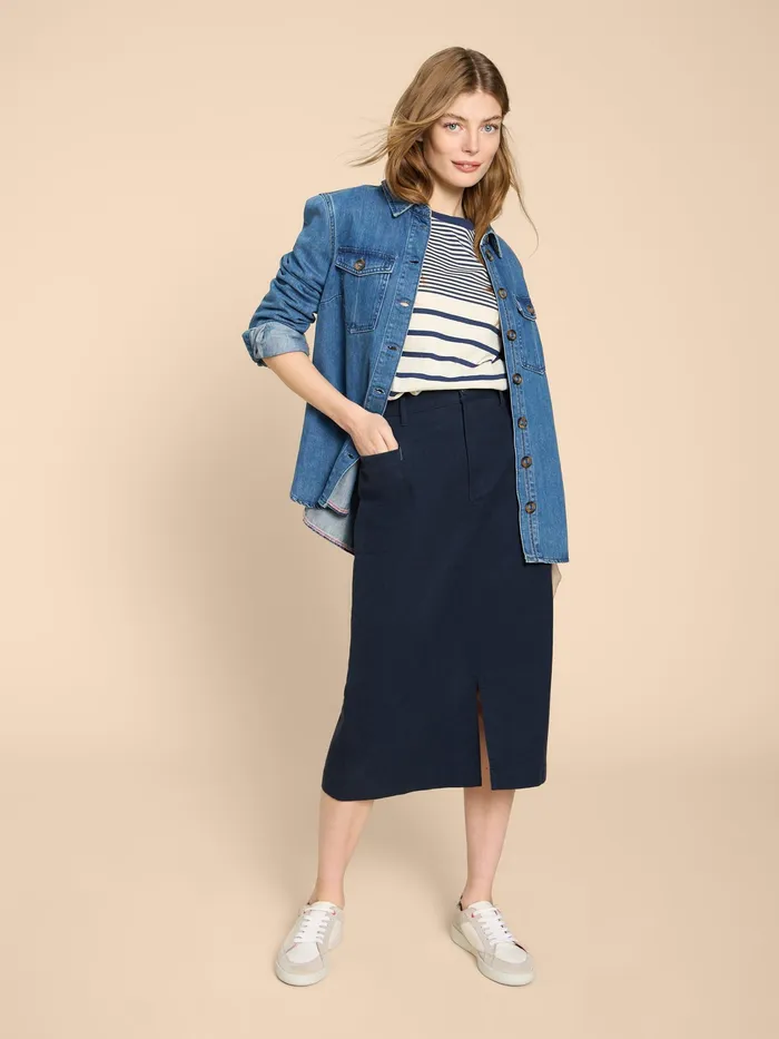 Women White Stuff Clothing Penny Midi Skirt