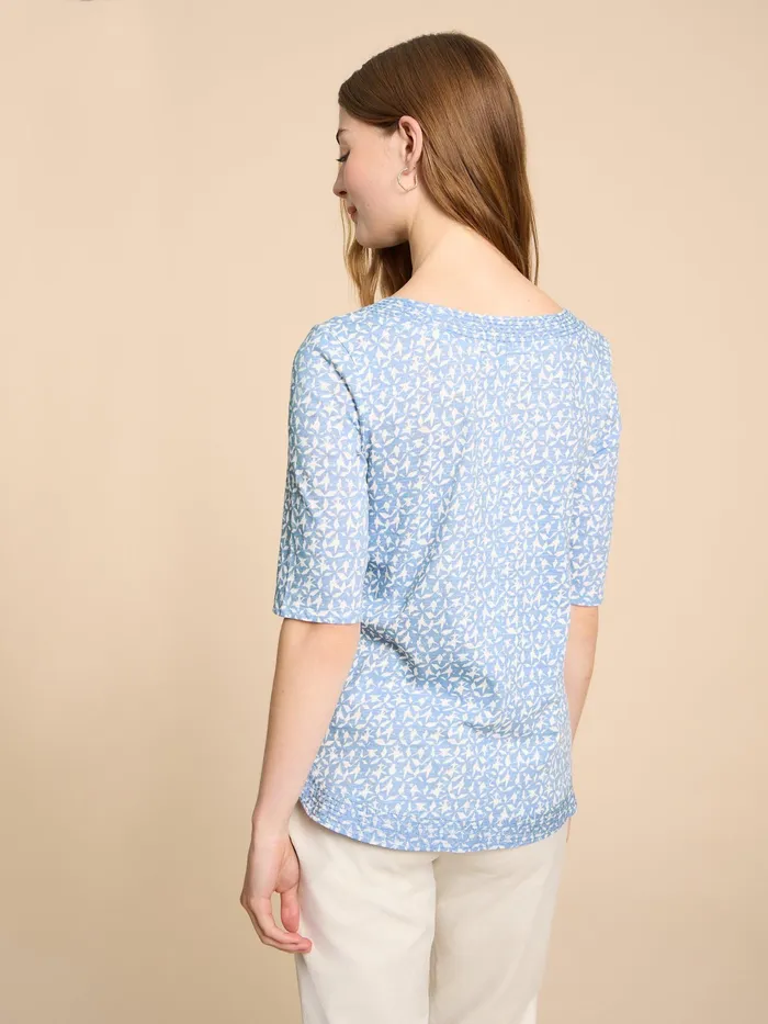 Women White Stuff Clothing WEAVER JERSEY TOP Women White Stuff Clothing WEAVER JERSEY TOP