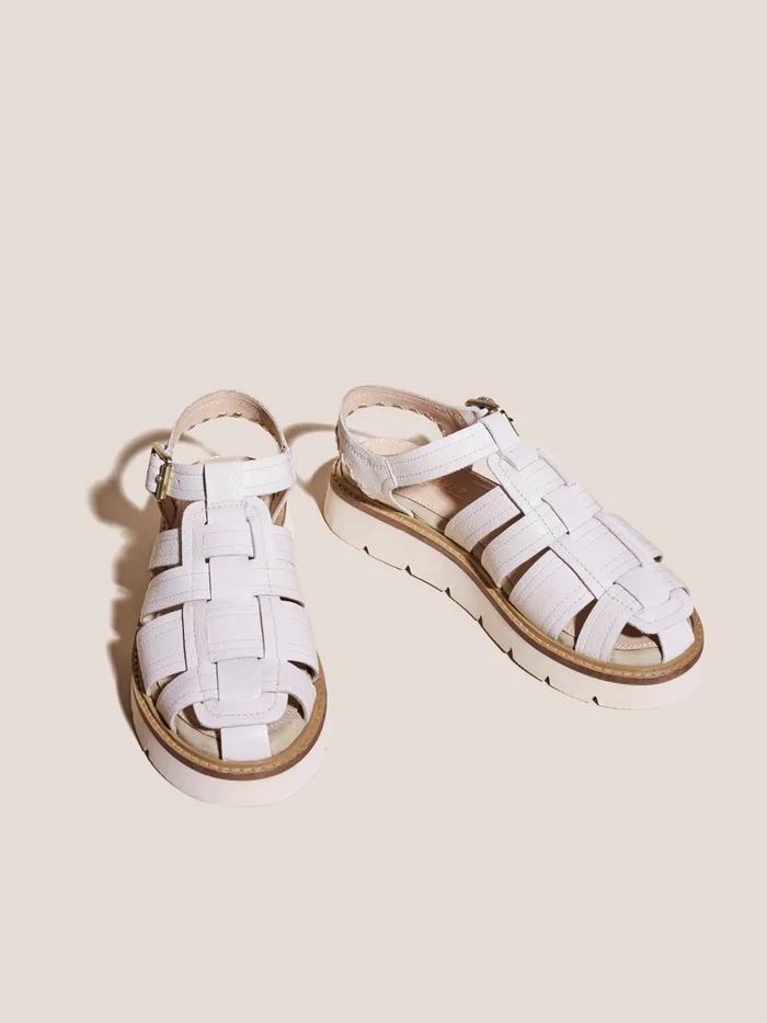 Women White Stuff Footwear Chunky Fisherman Sandal Women White Stuff Footwear Chunky Fisherman Sandal