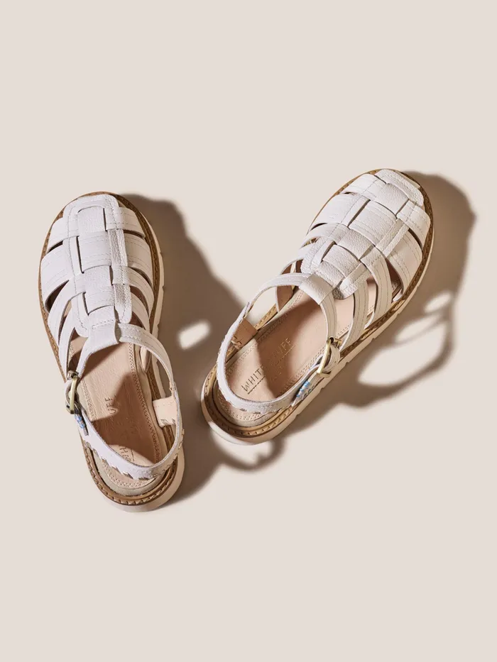 Women White Stuff Footwear Chunky Fisherman Sandal Women White Stuff Footwear Chunky Fisherman Sandal