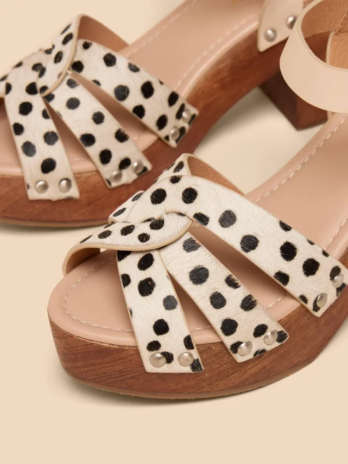 Women White Stuff Footwear Cosmo Leather Heeled Clog Women White Stuff Footwear Cosmo Leather Heeled Clog