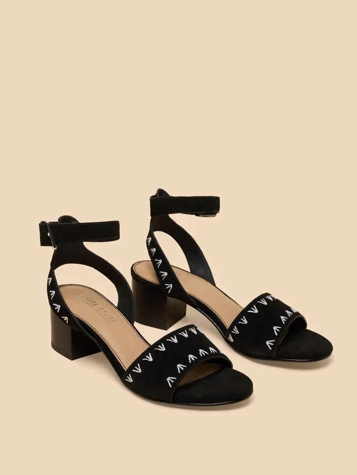 Women White Stuff Footwear Ivy Suede Heel Sandal Women White Stuff Footwear Ivy Suede Heel Sandal