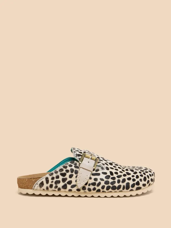 Women White Stuff Footwear Myrtle Leather Slip On Mule