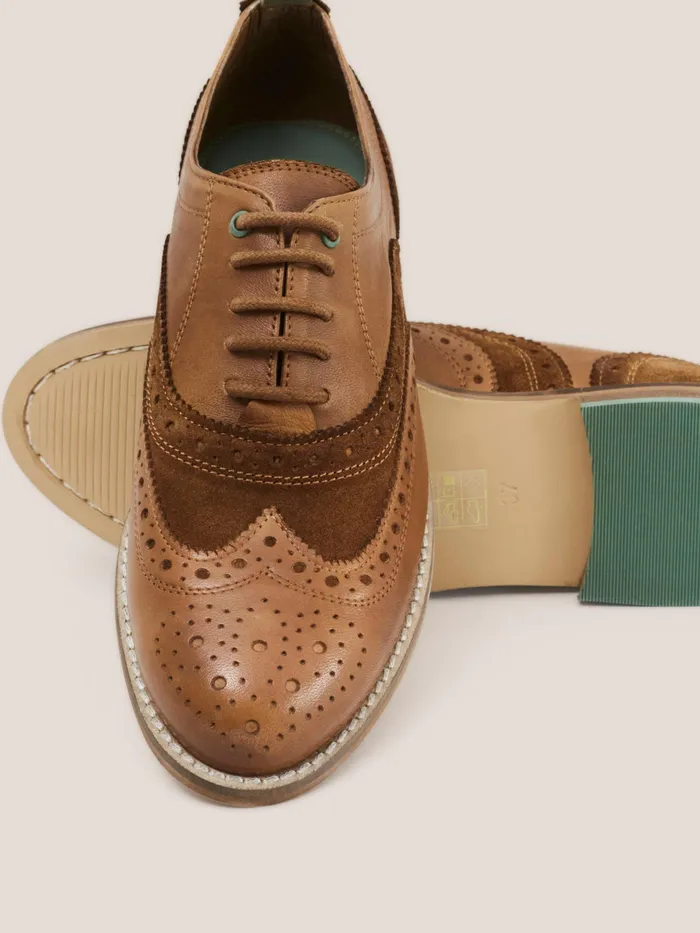 Women White Stuff Footwear Thistle Leather Lace Up Brogue Women White Stuff Footwear Thistle Leather Lace Up Brogue