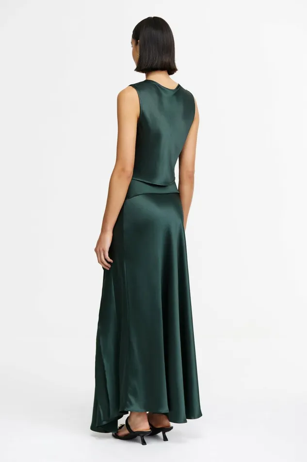 Women YEWDALE MAXI SKIRT Deep Olive Acler Skirts