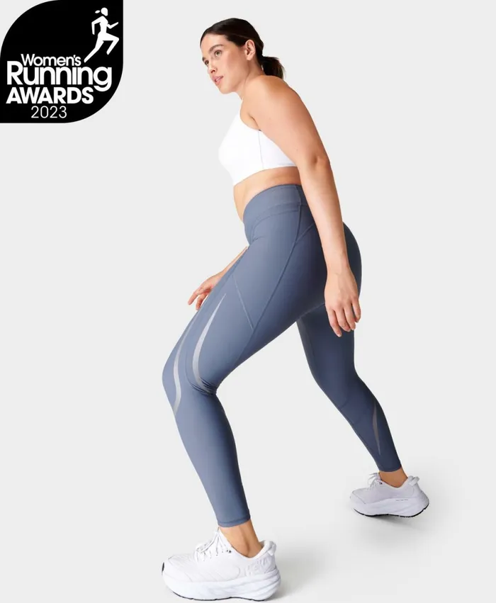 Women Zero Gravity 78 Illuminate Running Leggings Endless Blue Sweaty Betty Pocketed Women Zero Gravity 78 Illuminate Running Leggings Endless Blue Sweaty Betty Pocketed