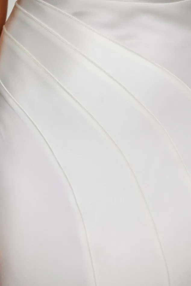 Women ZETLAND MAXI DRESS Ivory Acler White Dresses