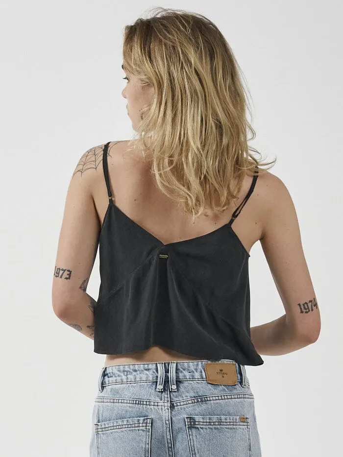 Womens Alyce Camisole Antique Black Thrills Tops and Tees