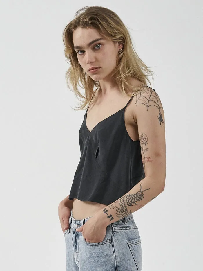 Womens Alyce Camisole Antique Black Thrills Tops and Tees
