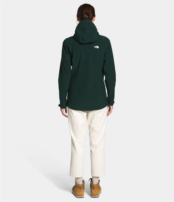 Womens Apex Flex Dryvent Jacket Scarab Greenscarab Green The North Face Rainwear