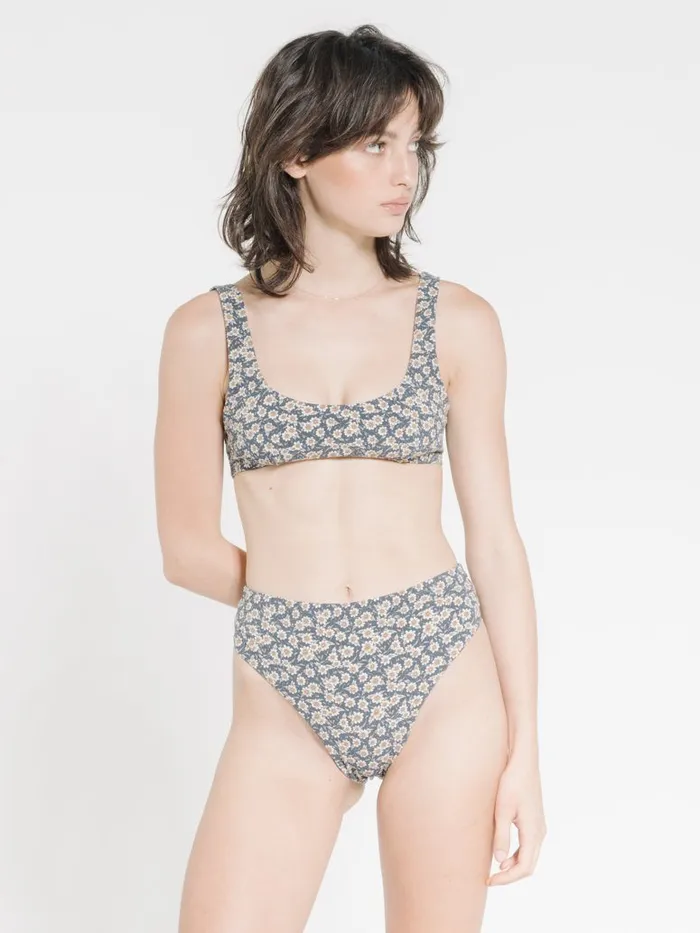 Womens Arnica High Rise Bottom Navy Thrills Swim