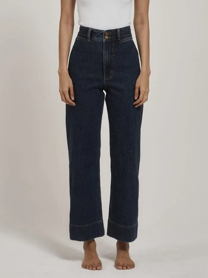 Womens Belle Stretch Jean Dark Rinse Blue Thrills Denim