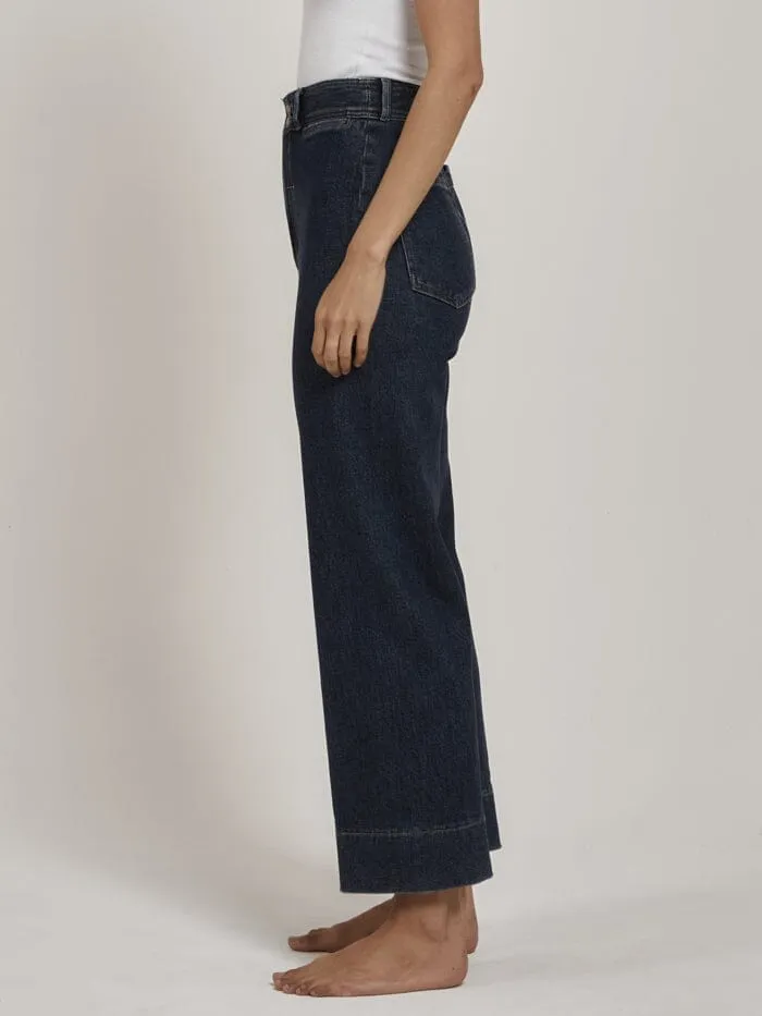 Womens Belle Stretch Jean Dark Rinse Blue Thrills Denim