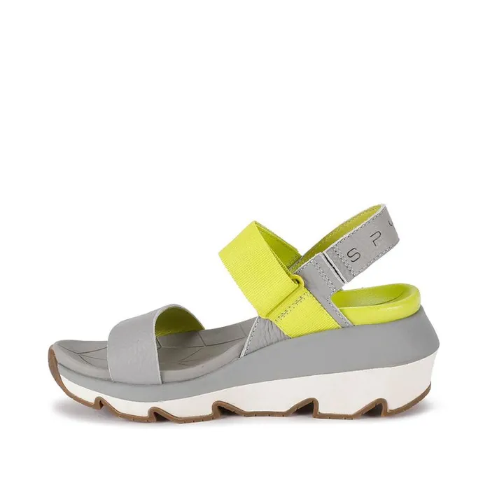 Womens Campie Mid Grey Spyder Sandals