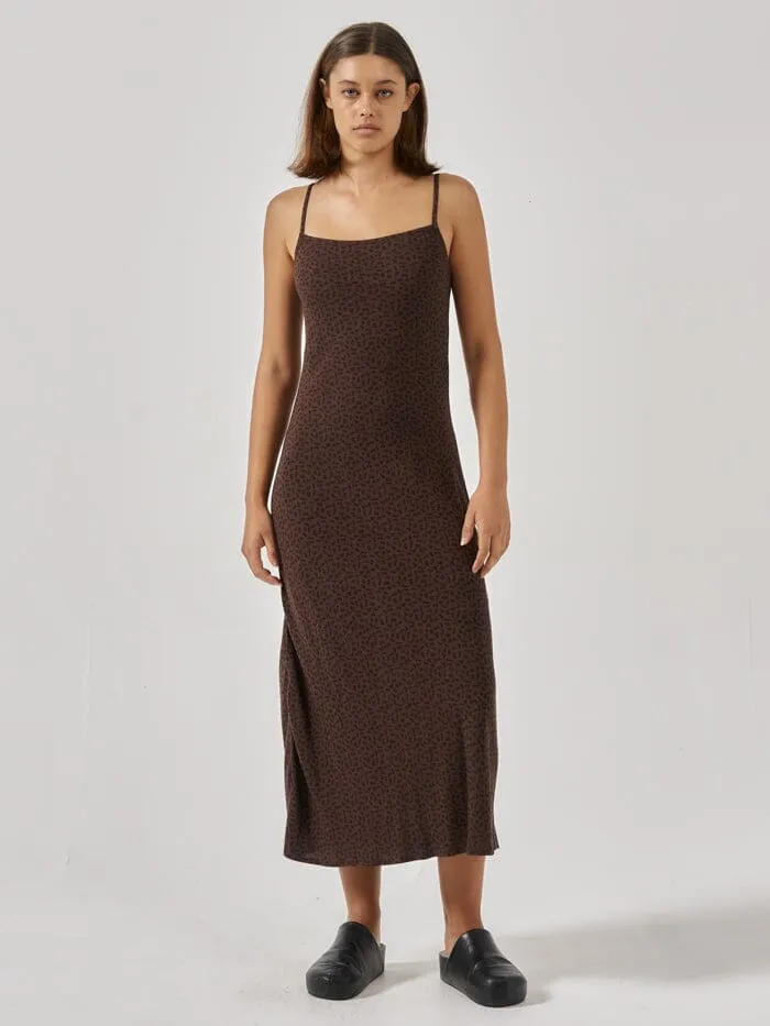 Womens Cassia Bias Dress Black Thrills Dresses