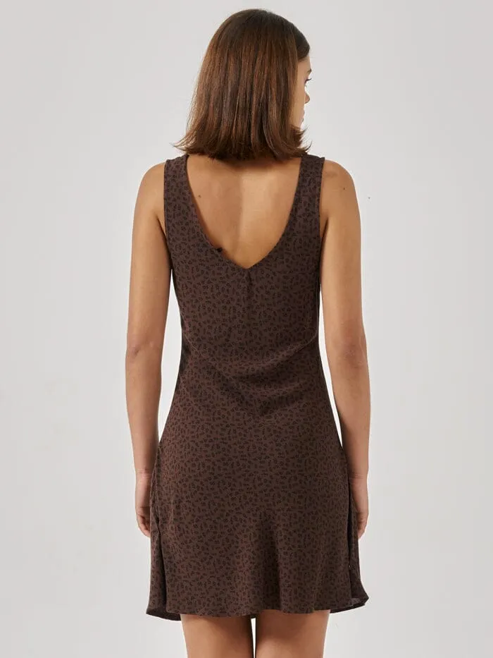 Womens Cassia Mini Dress Black Thrills Dresses