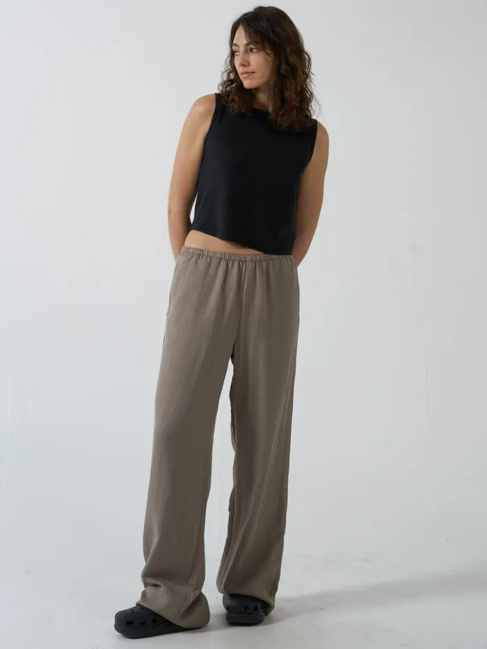 Womens Ciara Pant Silver Grey Thrills Pants