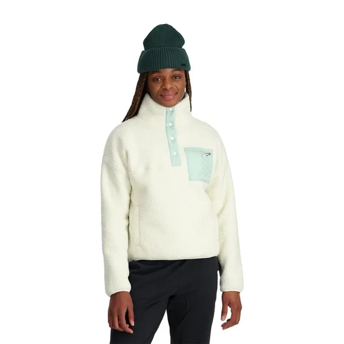Womens Cloud Pullover Snow Spyder Fleece