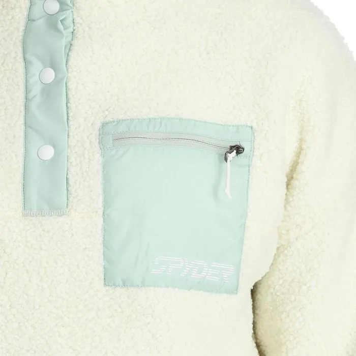 Womens Cloud Pullover Snow Spyder Fleece