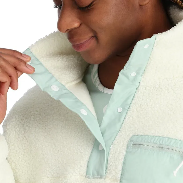 Womens Cloud Pullover Snow Spyder Fleece