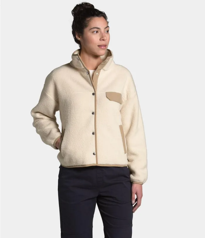Womens Cragmont Fleece Jacket Bleached Sandhawthorne Khaki The North Face Fleece