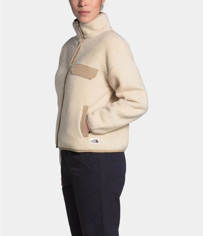 Womens Cragmont Fleece Jacket Bleached Sandhawthorne Khaki The North Face Fleece