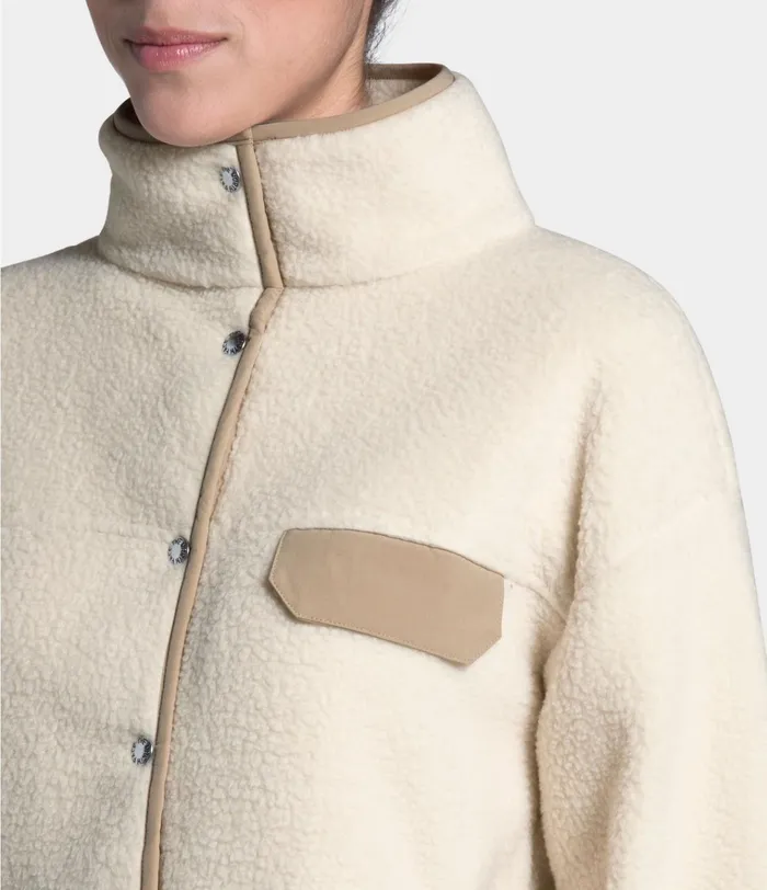Womens Cragmont Fleece Jacket Bleached Sandhawthorne Khaki The North Face Fleece