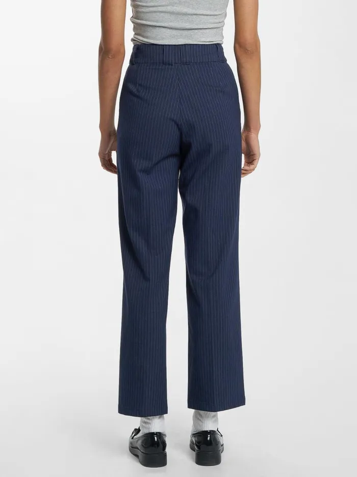 Womens Danny Pinstripe Pant Station Navy Thrills Pants