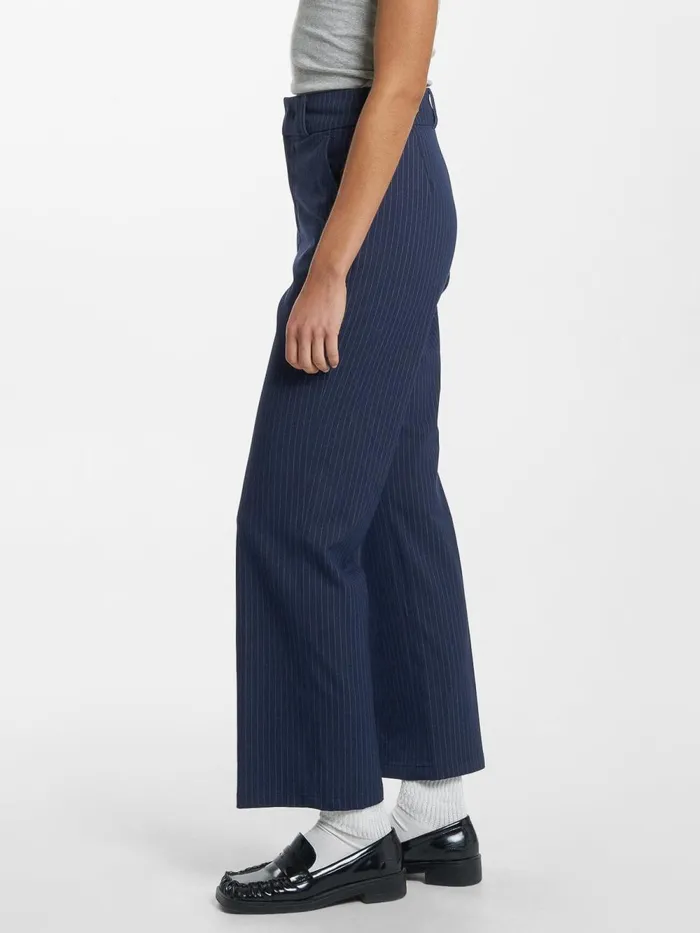 Womens Danny Pinstripe Pant Station Navy Thrills Pants