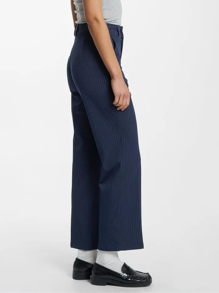 Womens Danny Pinstripe Pant Station Navy Thrills Pants