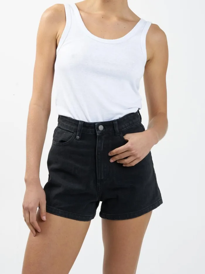 Womens Erica Short Dusk Black Thrills Denim Shorts
