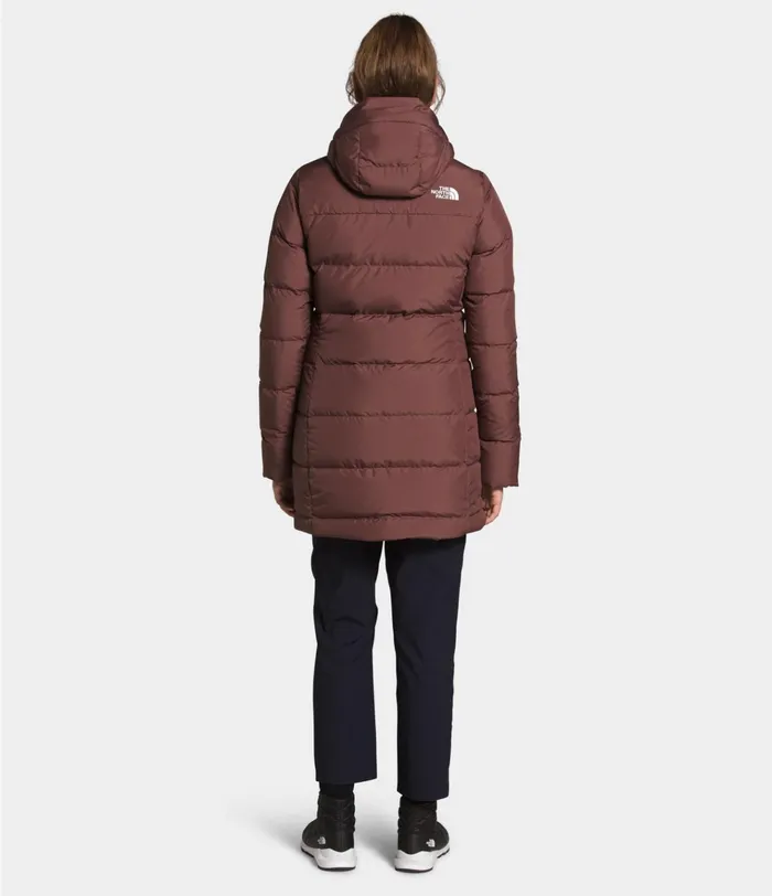 Womens Gotham Parka Marron Purple The North Face Insulated and Down Jackets