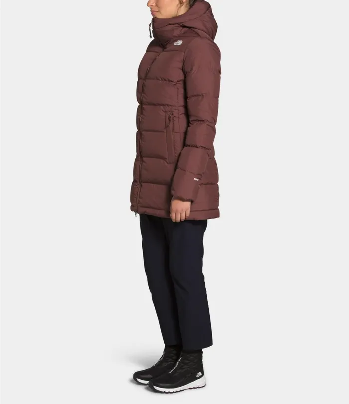 Womens Gotham Parka Marron Purple The North Face Insulated and Down Jackets