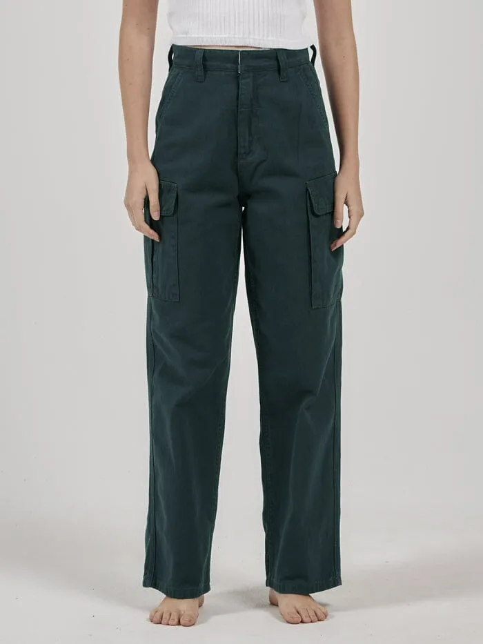 Womens Hard Yakka X Union Pant Yakka Green Thrills Denim