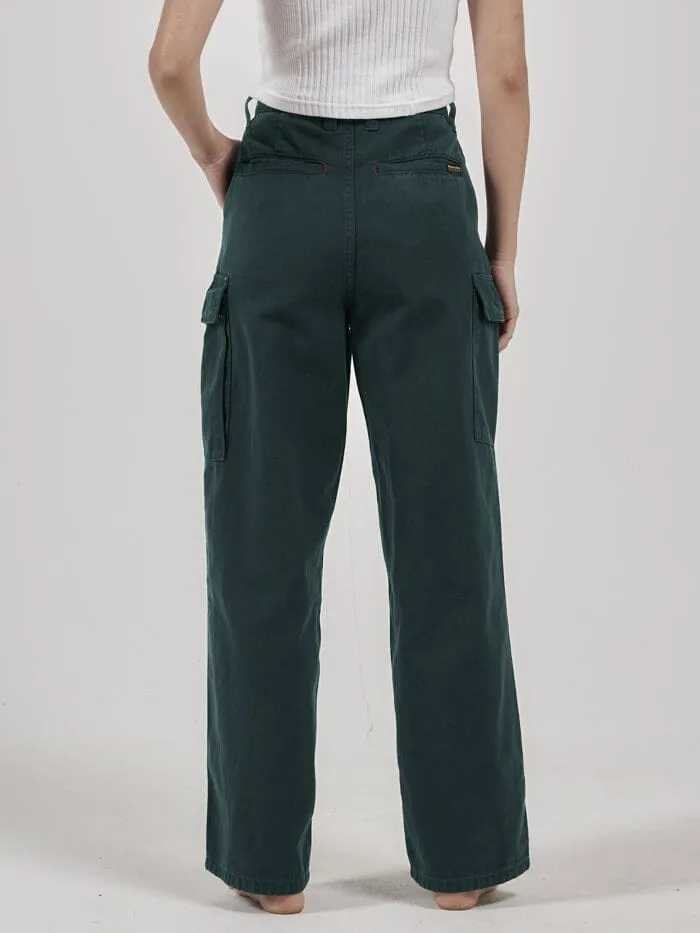 Womens Hard Yakka X Union Pant Yakka Green Thrills Denim
