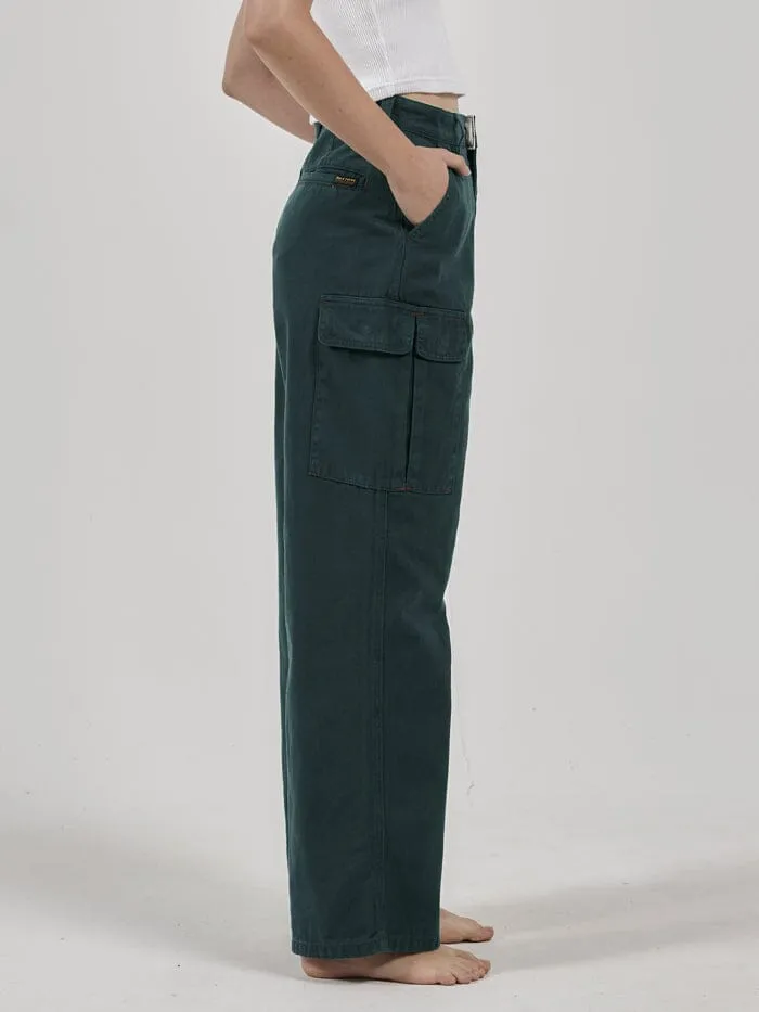 Womens Hard Yakka X Union Pant Yakka Green Thrills Denim