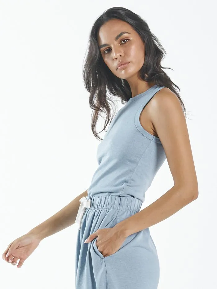 Womens Hemp Field Short Steel Blue Thrills Shorts