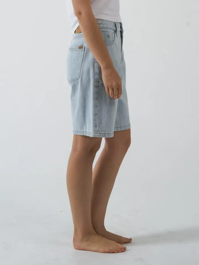 Womens Jordan Short Faded Dust Blue Thrills Denim Shorts