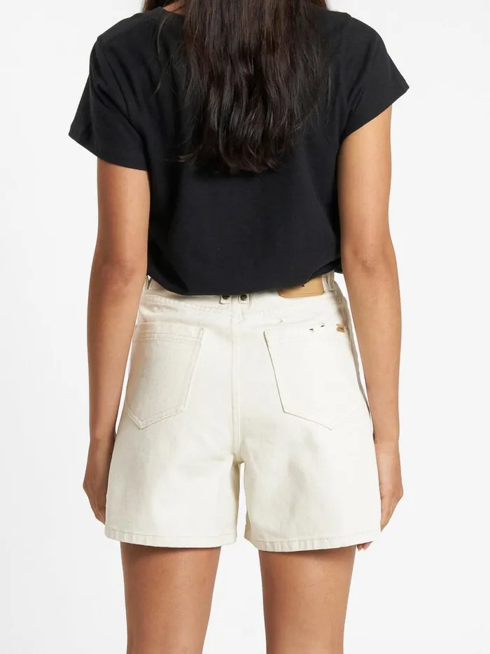 Womens Koko Short Heritage White Thrills Denim Shorts