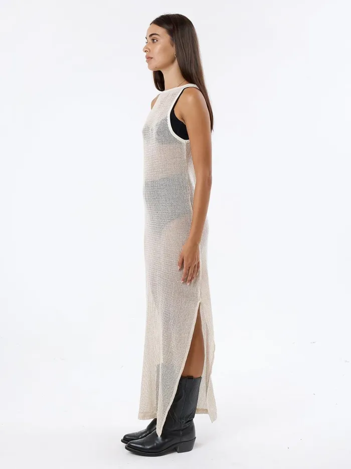 Womens Lattice Dress Unbleached Thrills Dresses