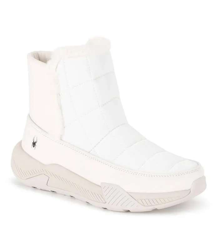 Womens Lumi Bright White Spyder Boots