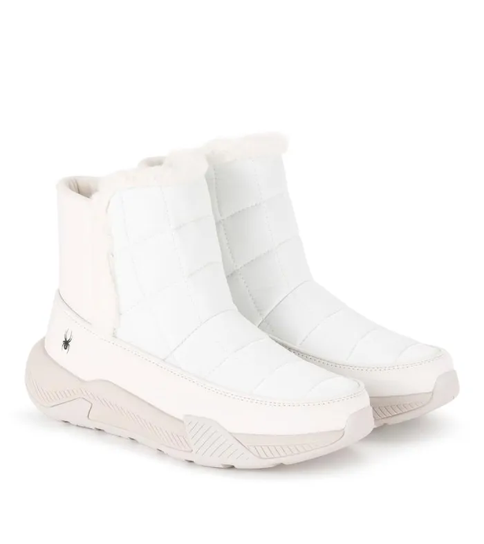 Womens Lumi Bright White Spyder Boots