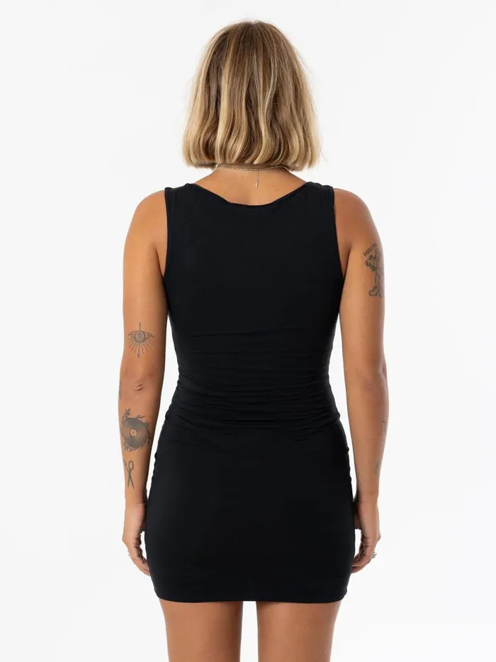 Womens Maya Modal Dress Black Thrills Dresses